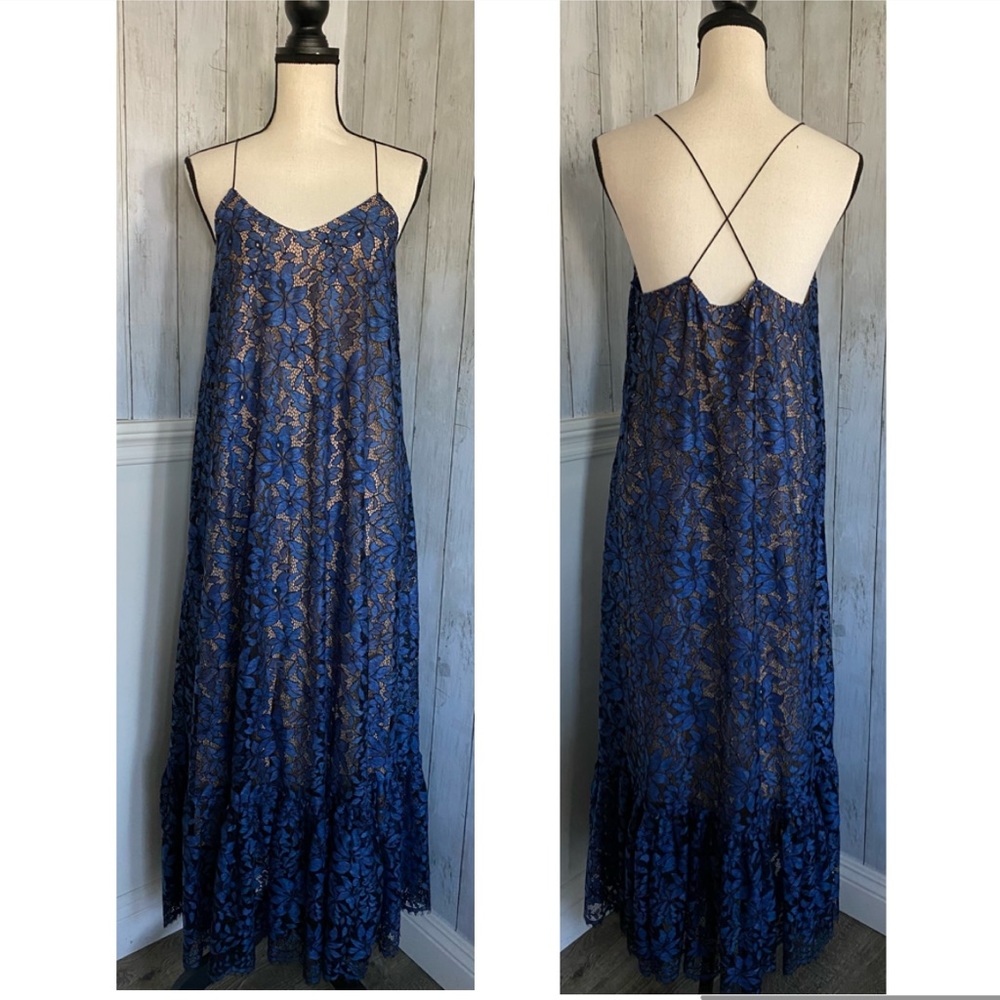 New Anthropologie Moulinette Soeurs Lace Maxi Dress
